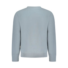 Napapijri Gray Cotton Men Sweater - Sweatshirts