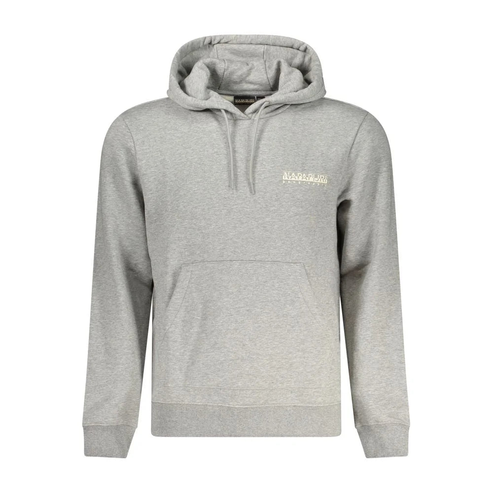 Napapijri Gray Cotton Sweatshirt