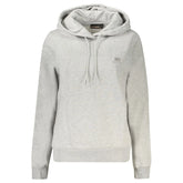 Napapijri Gray Cotton Women Sweater - Hoodies