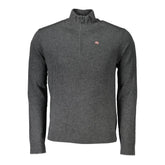 Napapijri Gray Fabric Men Sweater - Sweaters