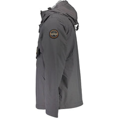 Napapijri Gray Polyamide Jackets & Coat - Rain Coats