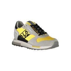 Napapijri Gray Polyester Sneaker - EU41/US8 - Sneakers