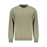 Napapijri Green Cotton Men Sweater
