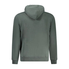 Napapijri Green Cotton Men Sweater - Hoodies