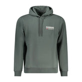 Napapijri Green Cotton Men Sweater - Hoodies