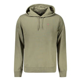 Napapijri Green Cotton Men Sweater - Hoodies