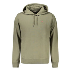 Napapijri Green Cotton Men Sweater - Hoodies