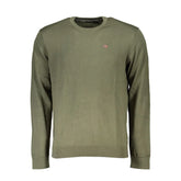 Napapijri Green Cotton Men Sweater - Sweaters