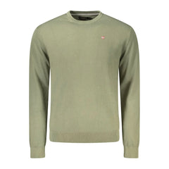 Napapijri Green Cotton Men Sweater - Sweaters