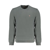 Napapijri Green Cotton Men Sweater - Sweatshirts