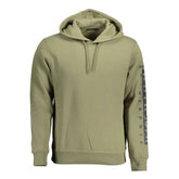 Napapijri Green Cotton Men Sweater - XXL - Hoodies