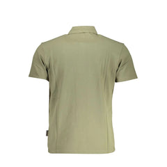 Napapijri Green Cotton Mens Polo Shirt - M - Polos
