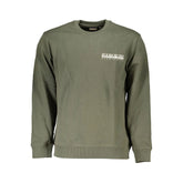 Napapijri Green Cotton Sweatshirt - Sweatshirts