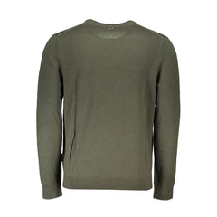 Napapijri Green Fabric Men Sweater - Sweaters