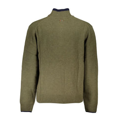 Napapijri Green Fabric Sweater - Sweaters