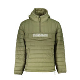 Napapijri Green Polyamide Men Jacket - S - Puffer Jackets