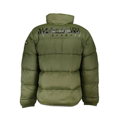 Napapijri Green Polyamide Men’s Jacket - Puffer Jackets