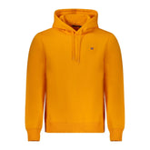 Napapijri Orange Cotton Men Sweater - XXL - Hoodies