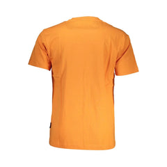 Napapijri Orange Cotton T-Shirt - XXL - T-Shirts