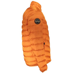 Napapijri Orange Polyamide Jackets & Coat - S - Puffer Jackets