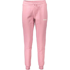 Napapijri Pink Cotton Pant - S - Sweatpants