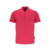 Napapijri Pink Cotton Polo Shirt - Polos