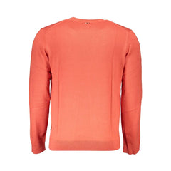 Napapijri Red Cotton Men Sweater - Sweaters