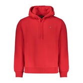 Napapijri Red Cotton Men Sweater - XXL - Hoodies