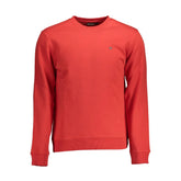 Napapijri Red Cotton Men Sweater - XXL - Sweatshirts