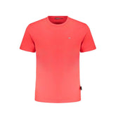 Napapijri Red Cotton T-Shirt - XXL - T-Shirts