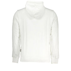 Napapijri White Cotton Men Sweater - S - Hoodies