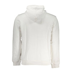 Napapijri White Cotton Men Sweater - S - Hoodies