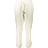 Napapijri White Cotton Pant - Joggers
