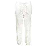 Napapijri White Cotton Pant - Training Pants