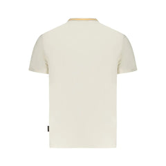 Napapijri White Cotton T-Shirt - S