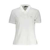 Napapijri White Cotton Women Polo Shirt - Polos
