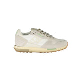 Napapijri White Leather Men Sneaker - EU43/US10
