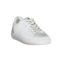 Napapijri White Leather Women Sneaker - Sneakers