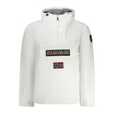 Napapijri White Polyamide Men Jacket - Sport Jackets