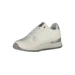 Napapijri White Polyester Sneaker - EU37/US7 - Sneakers