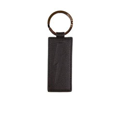 Neil Barrett Black Leather Men Keychain - Keychains