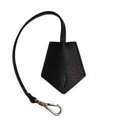 Neil Barrett Black Leather Men’s Keychain - Keychains