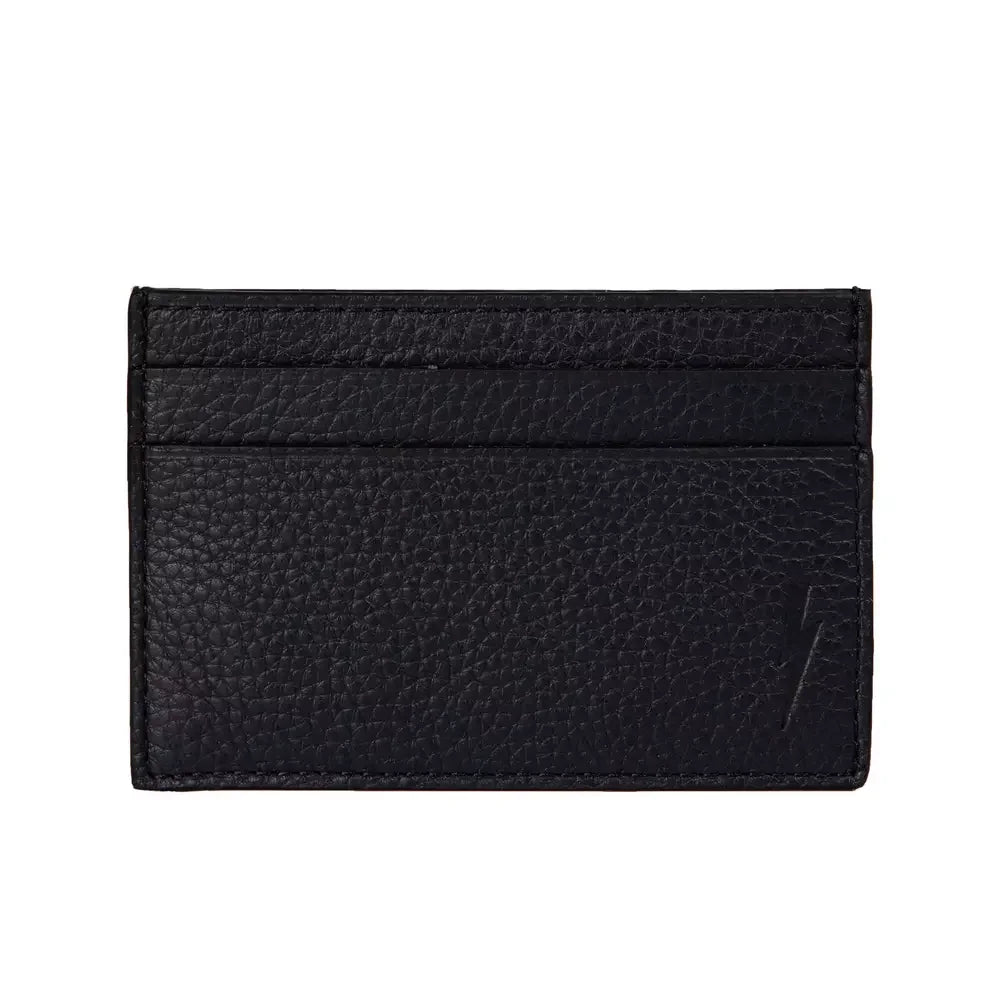 Neil Barrett Black Leather Men’s Wallet - Card Cases