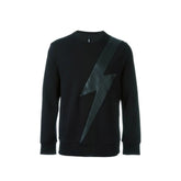 Neil Barrett Black Lyocell Sweatshirt - S