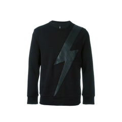 Neil Barrett Black Lyocell Sweatshirt - S