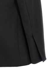 Nensi Dojaka Black Virgin Wool Blazer - M