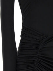 Nensi Dojaka Black Viscose Mini Skirt - M