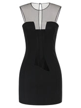Nensi Dojaka Black Viscose Short Dress