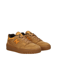 New Balance Brown Leather Sneakers - 7