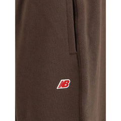 New Balance Elastic-waistband logo-patch track Pants - Joggers